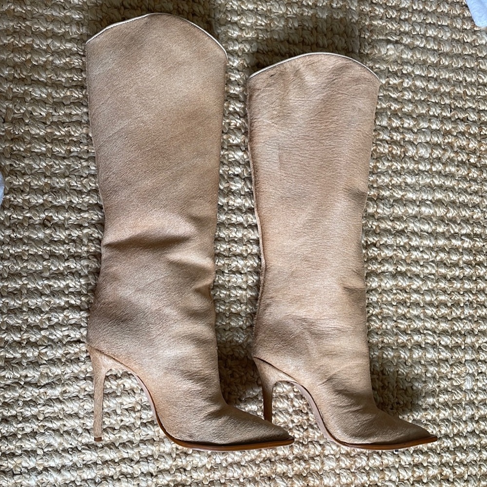Schutz Faux Hair Maryana boot
